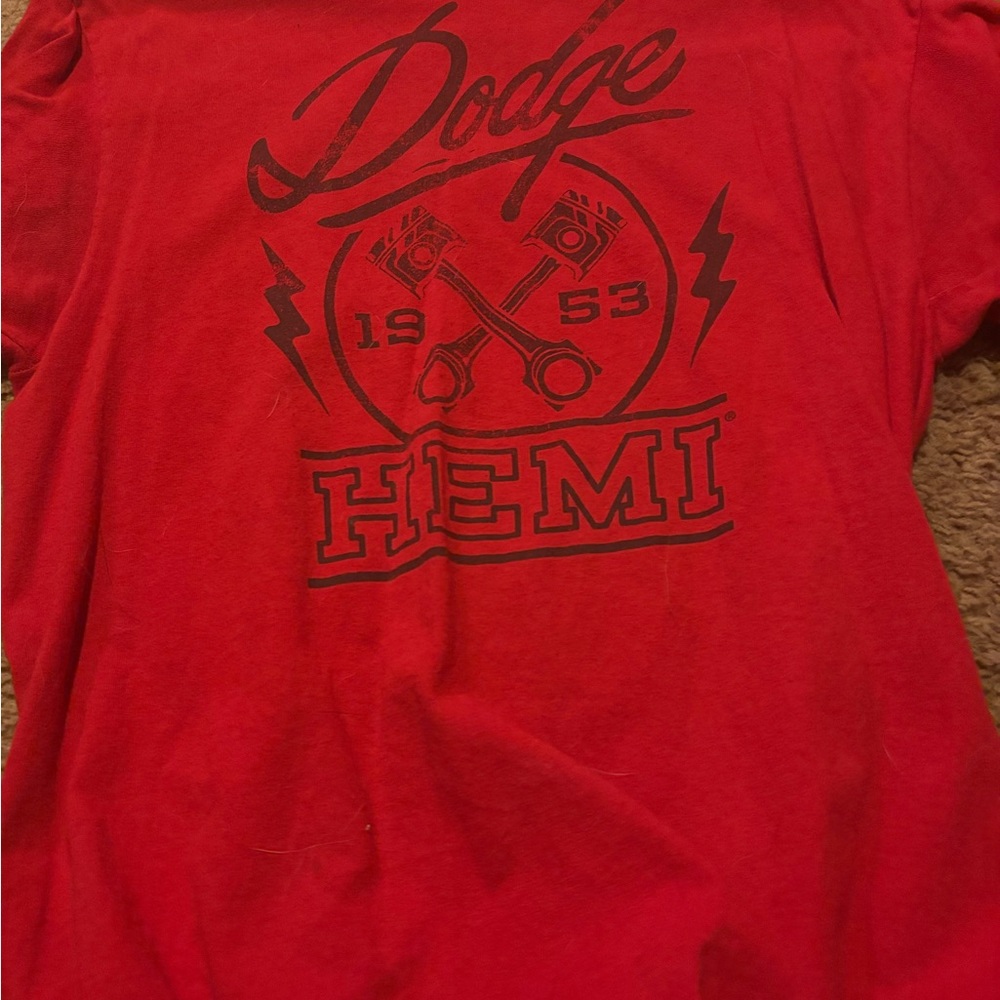 Red Graphic Men's Shirt